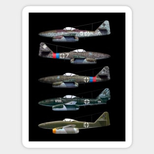 Messerschmitt Me 262 Schwalbe WW2 Jet Fighter Sticker